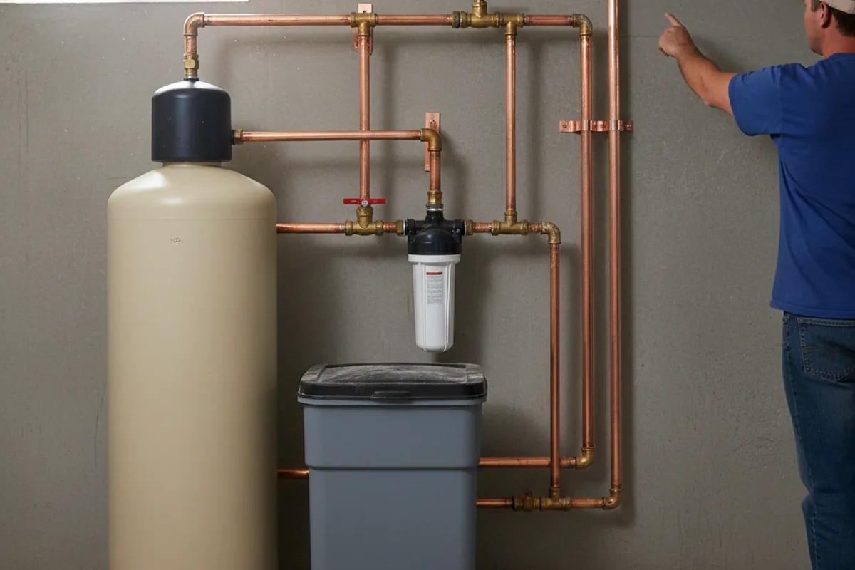 Whole-house water treatment system installed in Magna